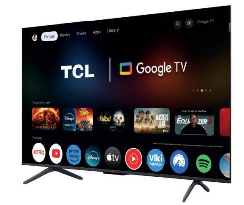 TV SET LCD 50" QLED 4K/50C61K TCL TCL
