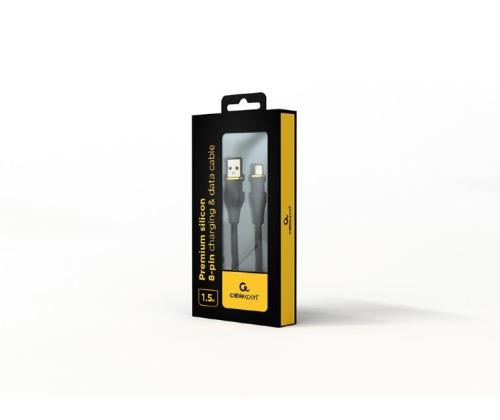 KAAPELI SALAMA USB2 1.5M/CC-USB2S-AM8PM-1.5M-BK GEMBIRD GEMBIRD