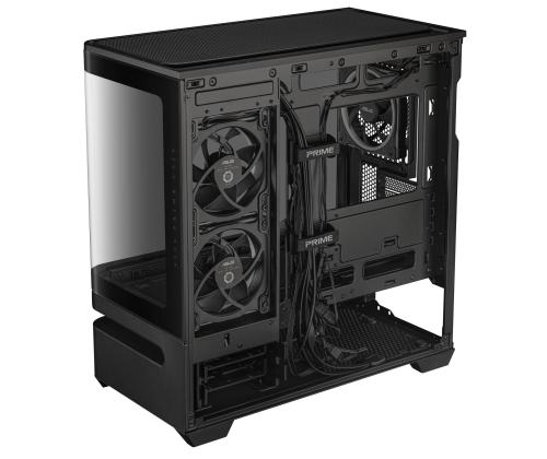 Kotelo ASUS micro ATX/Mini-ITX Musta Midi Tower PC Prime AP202 ARGB PRIMEAP202TG PRIMEAP202TG