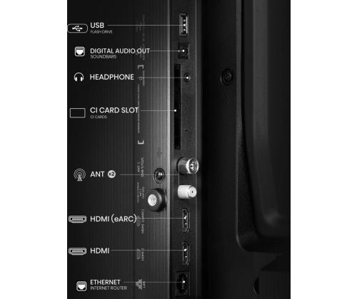 Televisio HISENSE 32 " Full HD 1920 x 1080 pikseliä Flat 16:9 QLED 32A5Q 32A5Q