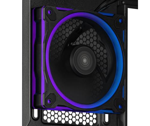 Kotelo ASUS micro ATX/Mini-ITX Musta Midi Tower PC Prime AP202 ARGB PRIMEAP202TG PRIMEAP202TG