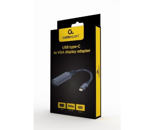 I/O-SOVITIN USB-C VGA/HARMAAAN A-USB3C-VGA-01 GEMBIRD