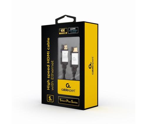 KAAPELI HDMI-HDMI 5M SELECT/PLUS CCB-HDMIL-5M GEMBIRD
