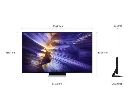 Televisio SAMSUNG 48 " 4K Ultra HD 3840 x 2160 pikseliä Flat 16:9 OLED QE48S90FAEXXH