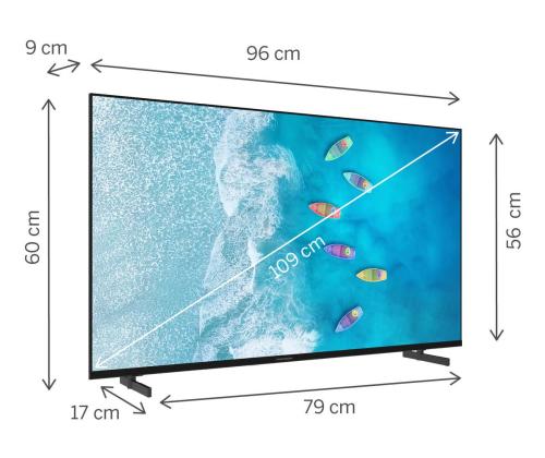 Televisio THOMSON 43 " 4K Ultra HD 3840 x 2160 pikseliä Flat 16:9 LED 43UG4S15 43UG4S15