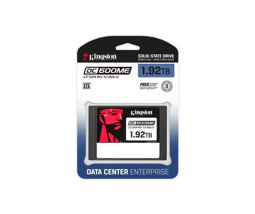 SSD KINGSTON 1920 GB Serial ATA III 3504xTBW luokitus MTBF 2000000 h Lukunopeus 560 MB/s Kirjoitusnopeus..