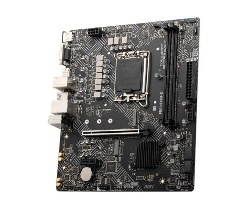 Emolevy MSI Intel H610 LGA 1700 micro ATX RAM DDR5-SDRAM 2xSlots 1xPCI Express x1 lähtö 1xPCI Express x1 lähtö 1xPCI Express x1 lähtö 1xPCI..