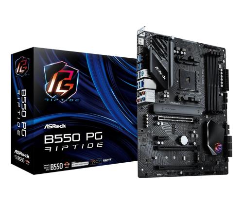 Emolevy ASROCK AMD B550 SAM4 ATX Muisti DDR4 Muistipaikat 4 3xPCI-Express 16x 1xPCI-Express 3.0..