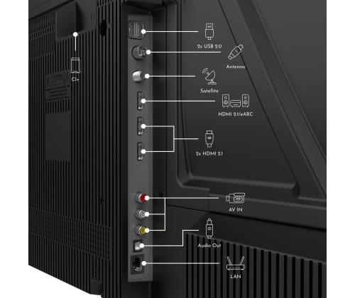 Televisio THOMSON 65 " 4K Ultra HD 3840 x 2160 pikseliä Tasainen 16:9 LED 65UG4S15