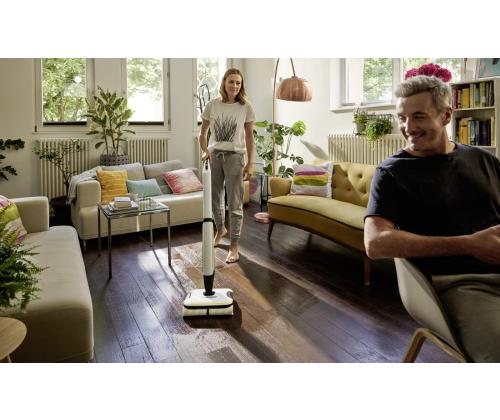 Pölynimuri KARCHER Dry&wet Sähköluuta Valkoinen/Musta/Keltainen Pussiton Akku 4,3 kg 1.055-701.0