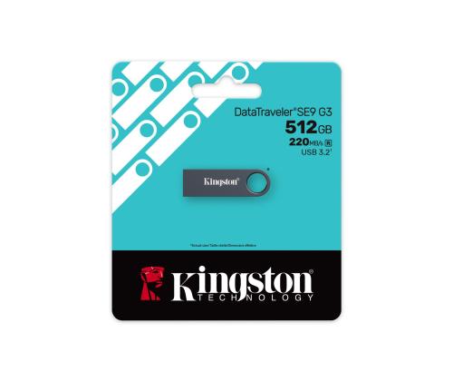 MUISTITIKKU FLASH USB3.2 512G/SE9 G3 KE-U2X512-1AC KINGSTON
