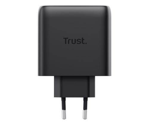 MOBIILI LATURI SEINÄ MAXO 65W/4-PORTTI GAN MUSTA 26067 TRUSTI