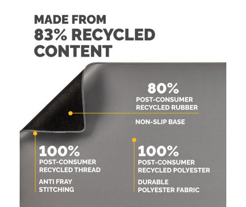 PÖYTÄMATTO BREYTA/HARMAA 100139321 FELLOWES