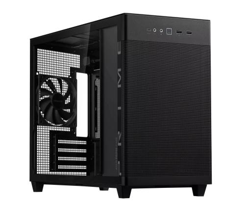 Kotelo ASUS Prime AP201 Karkaistu lasi Micro Ei sisälly MicroATX MiniITX Väri Valkoinen PRIMEAP201TG PRIMEAP201TG