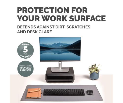 PÖYTÄMATTO BREYTA/HARMAA 100139321 FELLOWES