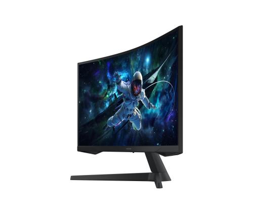 LCD-monitori SAMSUNG 27 " 2560 x 1440 pikseliä Wide Quad HD Native kuvasuhde 16:9 LED Curved..