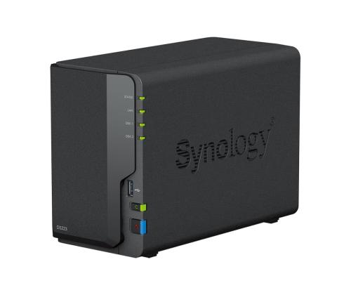 NAS-TALLENNUSTORNI 2BAY/NO HDD USB3.2 DS223 SYNOLOGIA
