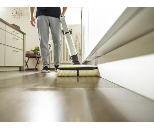 Pölynimuri KARCHER Dry&wet Sähköluuta Valkoinen/Musta/Keltainen Pussiton Akku 4,3 kg 1.055-701.0