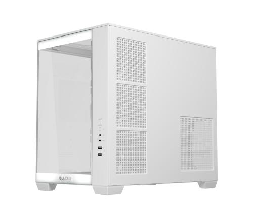 Kotelo ASUS ATX/micro ATX/Mini ITX Valkoinen PC A32 Plus TG ARGB Valkoinen 90DC00S3-B19000