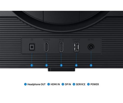 LCD-monitori SAMSUNG 27 " 2560 x 1440 pikseliä Quad HD Native kuvasuhde 16:9 LCD Flat LS27FG602EUXEN