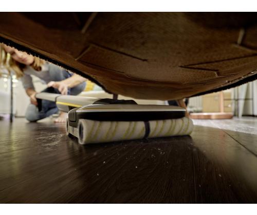 Pölynimuri KARCHER Dry&wet Sähköluuta Valkoinen/Musta/Keltainen Pussiton Akku 4,3 kg 1.055-701.0