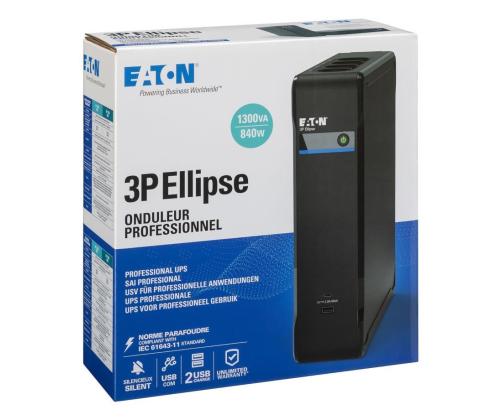 UPS EATON 840 wattia 1300 VA Offline-vaihe 1-vaihe 3P1300UD 3P1300UD