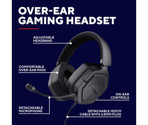 KUULOKE GXT492 CARUS/BLK 25447 TRUSTI