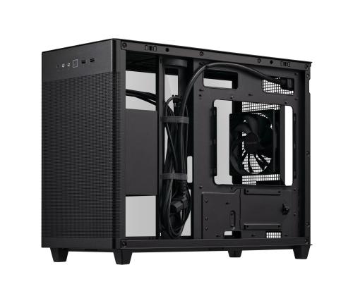 Kotelo ASUS Prime AP201 Karkaistu lasi Micro Ei sisälly MicroATX MiniITX Väri Valkoinen PRIMEAP201TG PRIMEAP201TG