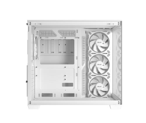 Kotelo ASUS ATX/micro ATX/Mini ITX Valkoinen PC A32 Plus TG ARGB Valkoinen 90DC00S3-B19000