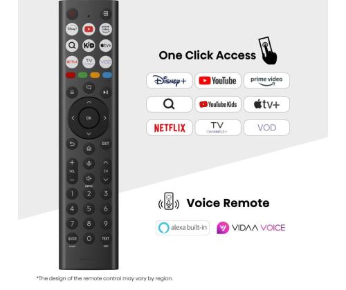 TV-sarja HISENSE 100 " 4K Ultra HD 3840 x 2160 pikseliä Flat 16:9 ULED 100U7Q 100U7Q