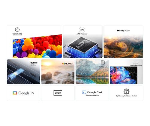 TV-sarja TCL 55 " 4K Ultra HD 3840 x 2160 pikseliä Flat 16:9 LED 55P69K 55P69K