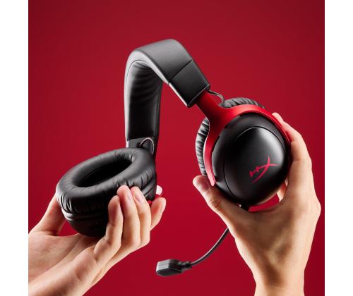 KUULOKKEET HYPERX CLOUD III S WRL/WL BLK-RED GAM A59Z0AA HYPERX HYPERX