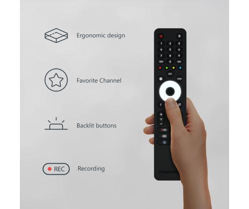 Televisio THOMSON 43 " 4K Ultra HD 1920 x 1080 pikseliä Flat 16:9 LED 43FD2S13 LED 43FD2S13