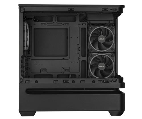 Kotelo ASUS micro ATX/Mini-ITX Musta Midi Tower PC Prime AP202 ARGB PRIMEAP202TG PRIMEAP202TG