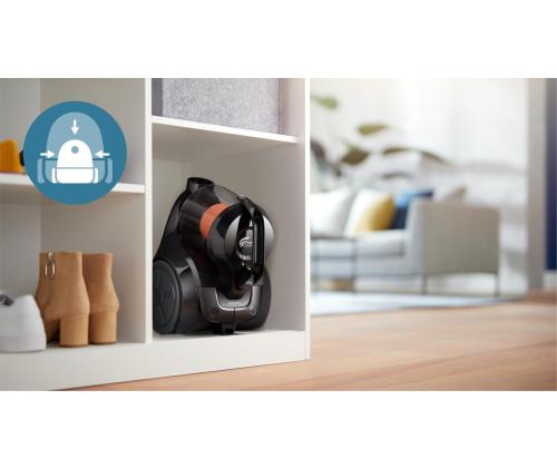 Pölynimuri PHILIPS Ottoteho 800 W Pölykapasiteetti 1,3 L Sylinteri-imuri Puhdistustyyppi Kuiva Pöly...