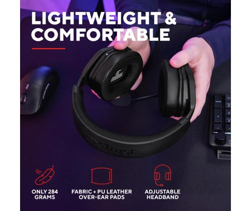 KUULOKE GXT492 CARUS/BLK 25447 TRUSTI