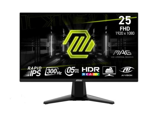 LCD-monitori MSI 24.5 &amp;quot; 1920x1080 pikseliä Full HD Native kuvasuhde 16:9 LCD Flat MAG255XF
