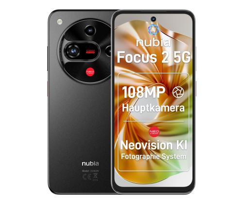 MATKAPUHELIN FOCUS 2 5G/8/256GB MUSTA NUBIA