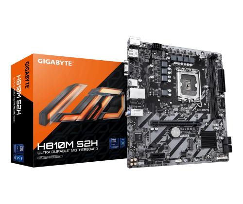 Emolevy GIGABYTE LGA1851 Micro-ATX Muisti DDR5 Muistipaikat 2 H810MS2H H810MS2H