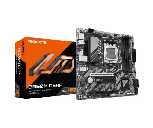 Emolevy GIGABYTE AMD B850 SAM5 ATX Muisti DDR5 Muistipaikat 4 B850MD3HP1.1 B850MD3HP1.1