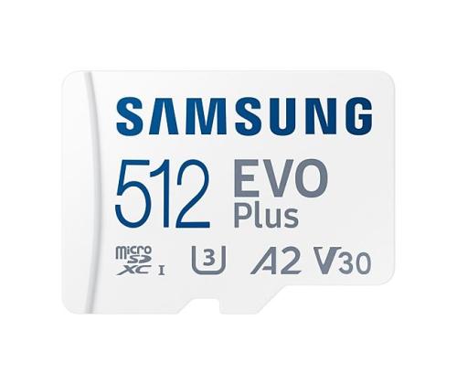 MUISTI MICRO SDXC EVO+ 512GB/V30 W/A MB-MC512SA/EU SAMSUNG