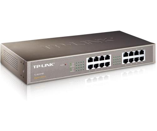 Kytkin TP-LINK 16x10Base-T / 100Base-TX / 1000Base-T TL-SG1016D TL-SG1016D