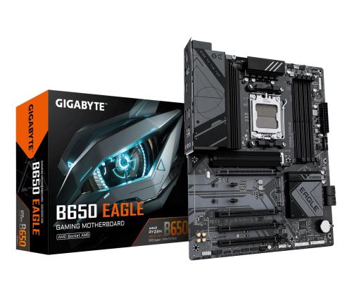 Emolevy GIGABYTE AMD B650 SAM5 ATX Muisti DDR5 Muistipaikat 4 B650EAGLE1.2