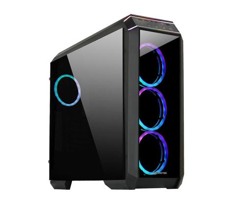 Kotelo CHIEFTEC ATX/micro ATX/Mini-ITX Musta Midi Tower PC GP-02B-UC-OP