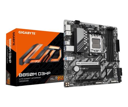 Emolevy GIGABYTE AMD B850 Socket AM5 micro ATX RAM DDR5-SDRAM 4xSlotit 2xM.2 (M) -paikkojen määrä...