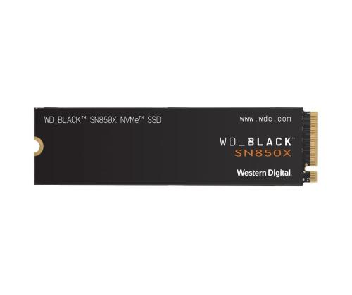 SSD WESTERN DIGITAL Musta SN850X 1TB M.2 PCIE NVMe Kirjoitusnopeus 6300 Mt/s Lukunopeus 7300...