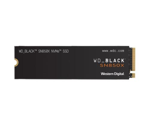 SSD WESTERN DIGITAL Musta SN850X 4TB M.2 PCIE NVMe Kirjoitusnopeus 6600 Mt/s Lukunopeus 7300...
