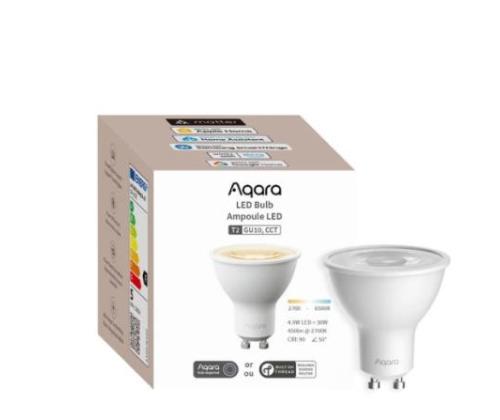 Älykäs hehkulamppu AQARA Virrankulutus 4,9 wattia Valovirta 450 lumen 6500 K ZigBee LB-L03E