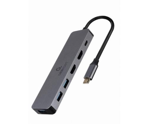 I/O-SOVITIN USB-C HDMI/USB3/3IN1:EEN A-CM-COMBO3-03 GEMBIRD
