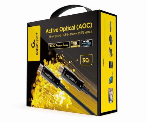 KAAPELI HDMI-HDMI 30M AOC/CCBP-HDMI-AOC-30M-02 GEMBIRD